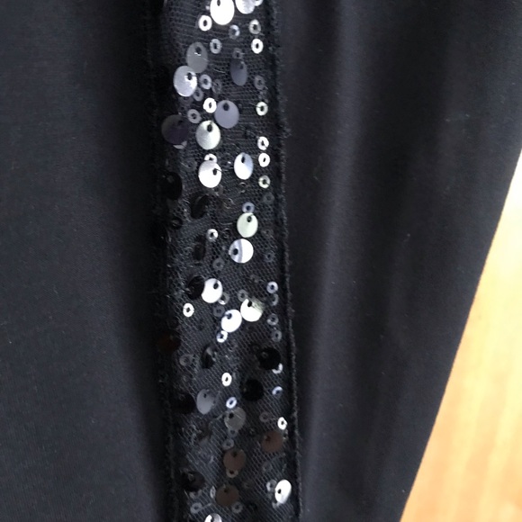 Hue Sequin Tuxedo Ponte Legging - Picture 4 of 5
